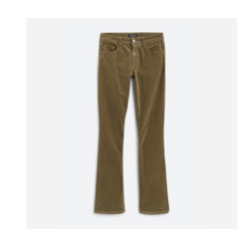 EUC Prosperity Sheila bootcut olive corduroy jean size 32 (14)